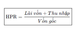Công thức đầu tư tài chính HBR - tính nhanh