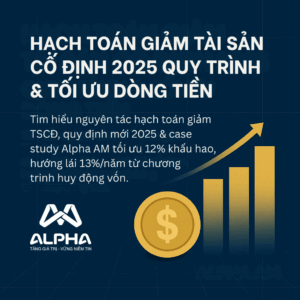 Hạch toán giảm tài sản cố định