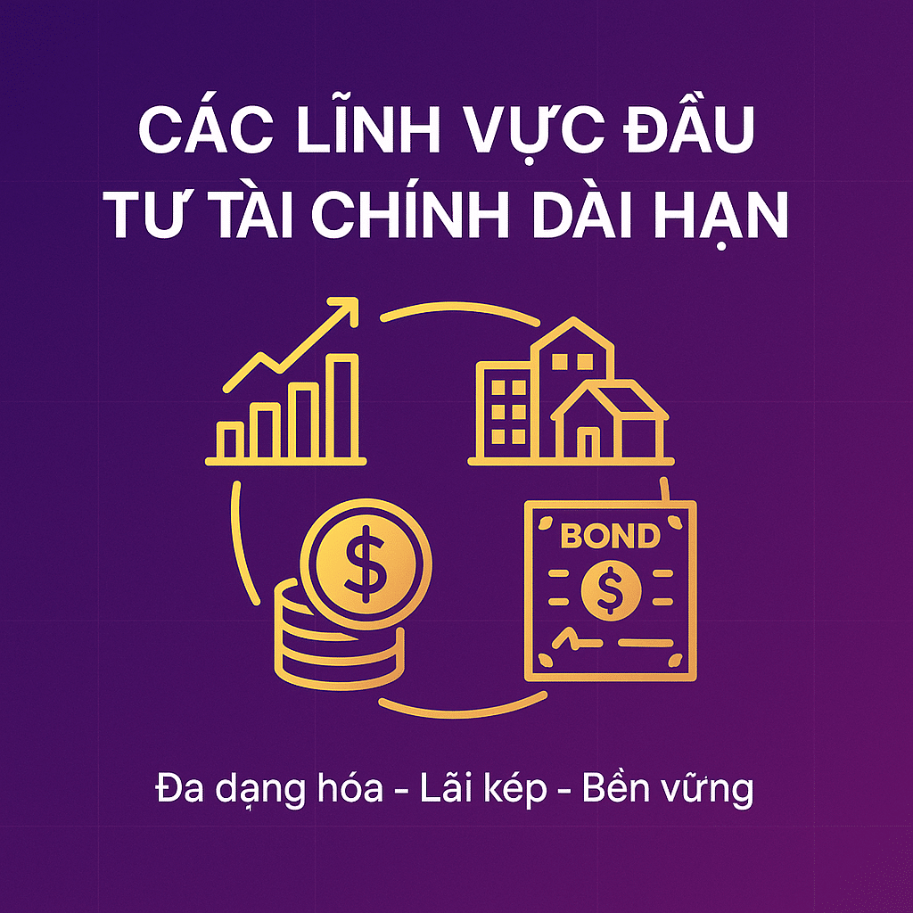 các lĩnh vực đầu tư tài chính trong dài hạn