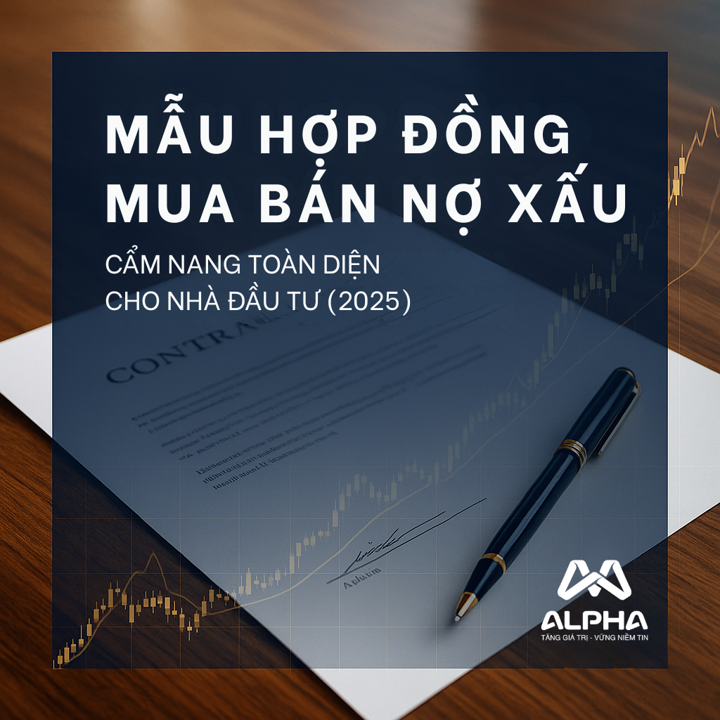 Mẫu hợp đồng mua bán nợ xấu - check list triển khai chi tiết