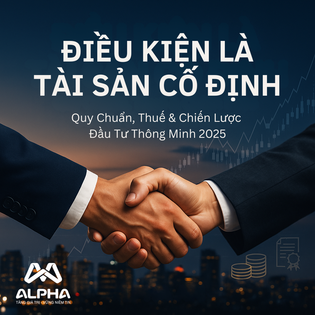 Điều kiện là tài sản cố định