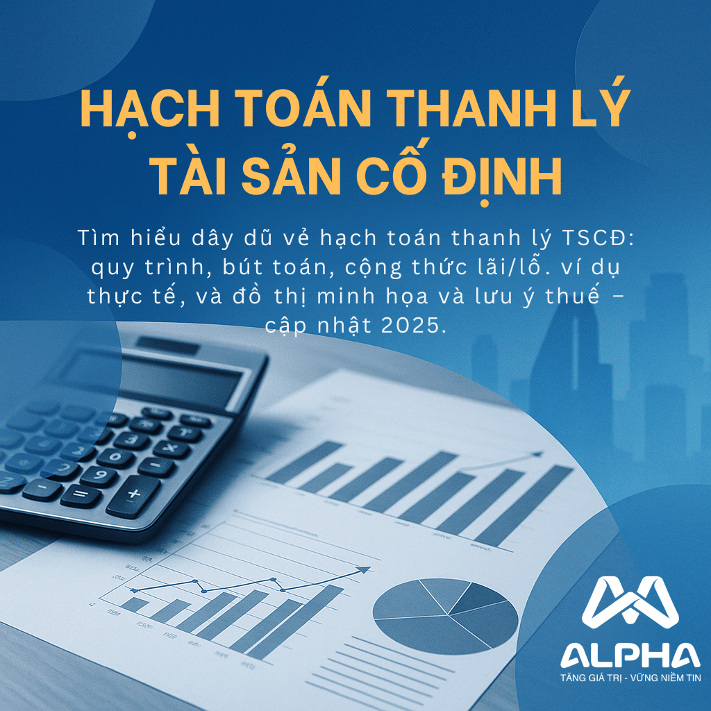 Hạch toán thanh lý tài sản cố định