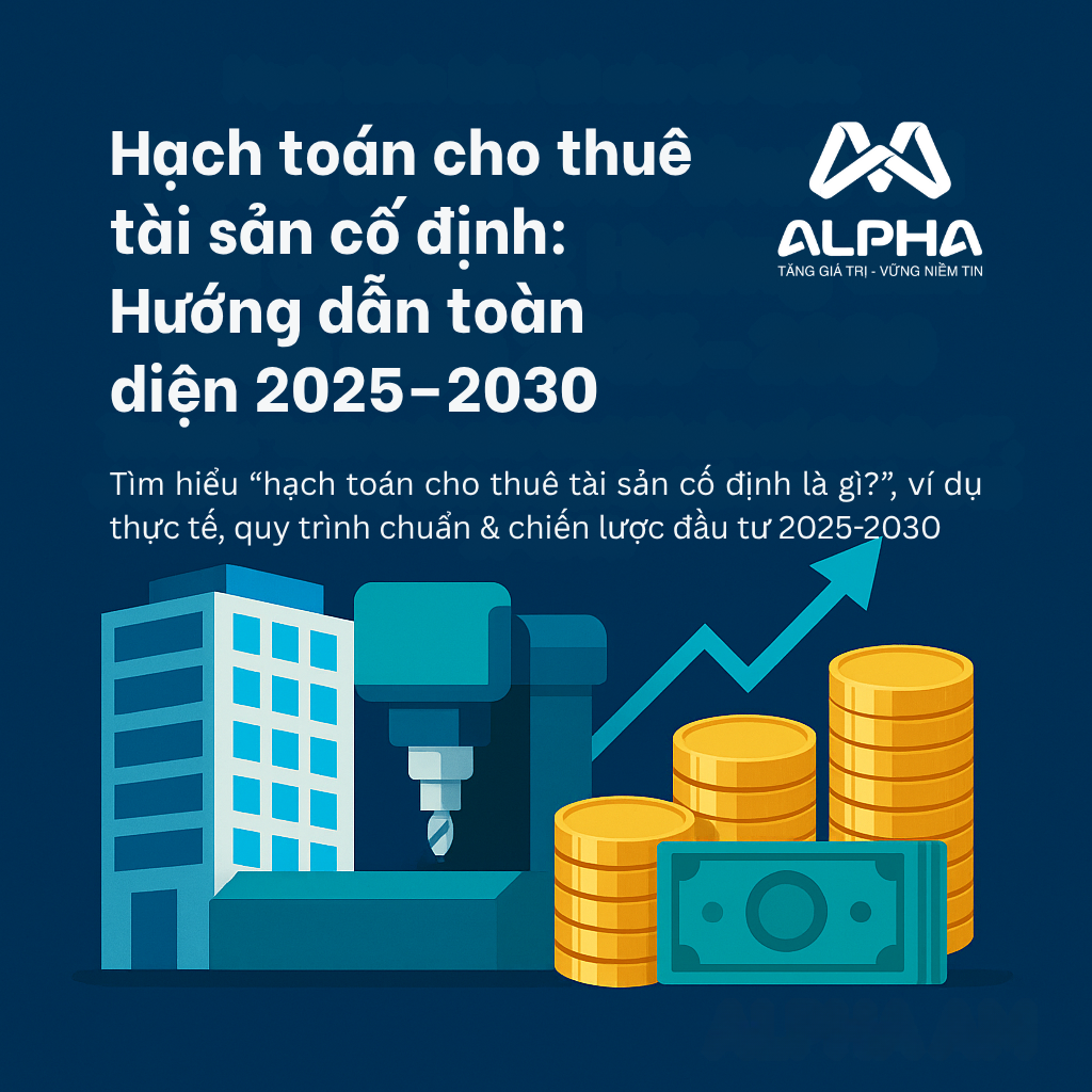 Hạch toán cho thuê tài sản cố định